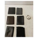 Assorted Mens Wallet And Bulls Eye  Pocket Watch.