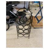 Wrought Iron Wine Rack