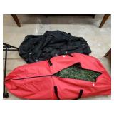 Lighted Christmas Tree With Storage Bag. And