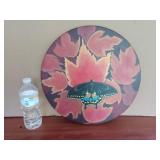 Beautiful Hand-Painted Butterfly Wooden Lazy