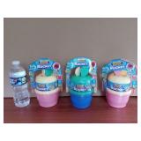 NEW 3 Amazing Bubbles Bucket with 3 Wands Each