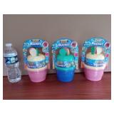 NEW 3 Amazing Bubbles Bucket with 3 Wands Each