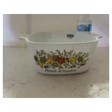 Vintage Corningware Casserole Dish