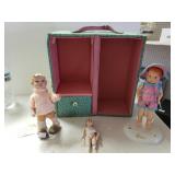 Vintage 1988 Effanbee Doll With Case And And 2