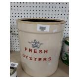 Fresh Oysters Crock