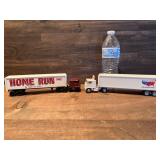 Two Vintage Winross Trucks, Graves & Home Run