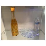 Vintage Bohemian Decanter & Trocadero Caprice