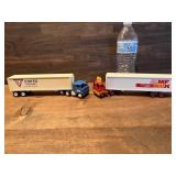 Two Vintage Winross Trucks, All States Trucking &