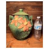 Roseville Clematis Cookie Jar 8"