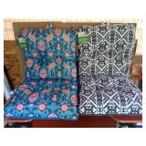 NEW His & Her trueliving Outdoor Chair Cushions