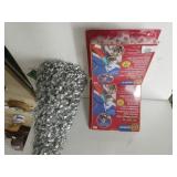 Tinsel Cone Tree & Gutter/Shingle Clips