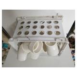 Crate With Assorted Plumbing Connectors