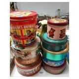 Assortment Of Tins