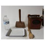 Vintage Sunbeam Meat Grinder And More