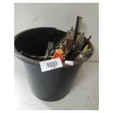 Bucket With Assorted Items