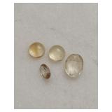 Authentic Cut Gemstone Lot Citrine Topaz