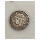 1877 Morgan Liberty Head Hobo Half Dollar