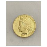 1932 $10 Indian Token (Unverified)