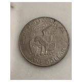 1972 Eisenhower Ike Silver Dollar