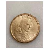 High Grade Uncirculated from roll 2000 P $1 Gold