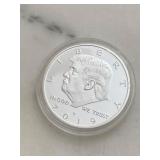 2019 Donald Trump Presidential Silver Round