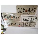 Old Maryland License Plates