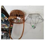 Metal & Woven Basket