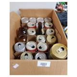 Assorted Beer Cans, Bottles