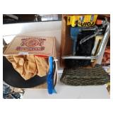 Basket, Caulk Gun & More