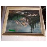 Mountain Vista Painting Signed