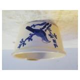 Cobalt Blue Bird Crock