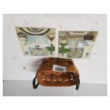 Staker Basket From Ohio & Decorative Wall