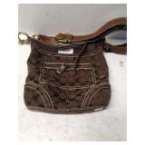 Brown Coach Shoulder Bag