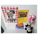 Cookbooks, Noise Maker & More