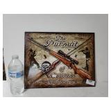 The Pursuit Of Happiness Metal Sign