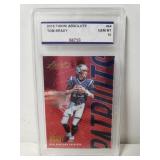 2018 Panini Absolute Tom Brady Graded Football