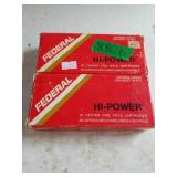 Federal Hi Power Rifle Cartridges (Not Full)