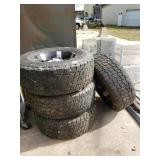 Set Of Truck Rims And Tires. XD Series Suze 70R17