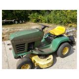John Deere STX38 Riding Lawn Mower. Runs