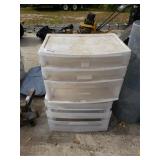 Plastic Sterilite Storage Drawers