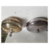 Silver Like Serving Bowls