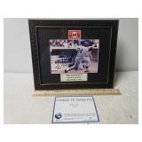 Autographed Print Of Willie Mays W/COA