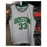 Boston Celtics Jersey Signed By Larry Bird - Size