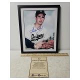 Autographed Print Of Sandy Koufax W/COA