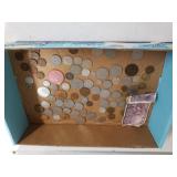 Foreign Currency, Wheat Pennies