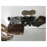 Vintage Binoculars & Kodak Instamatic Camera