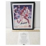 Autographed Print Of Bill Russell W/COA