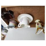 Cup, Saucer, Pitchers, Vase