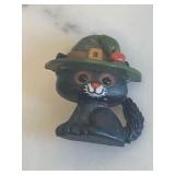 Vintage Designer Signed Cat Brooch