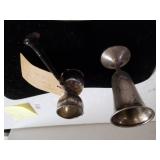 Silver Weighted & Sterling Fisher Jigger